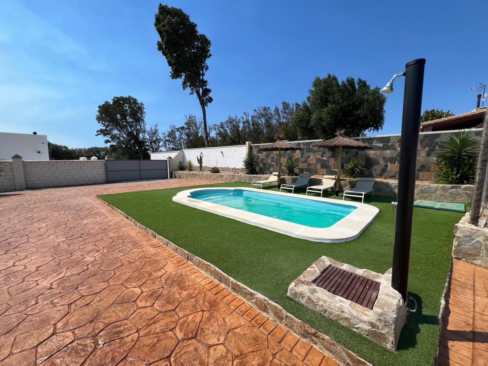 Bambu - Casa Rural En Vejer Con Piscina Privada Vejer de la Frontera Esterno foto
